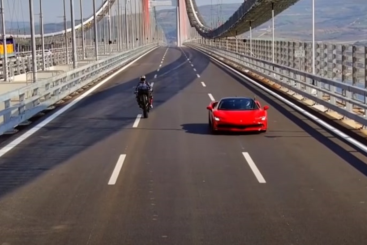 Kawasaki H R Vs Ferrari Sf Quando Duas Lendas Se Encontram Tgmotos