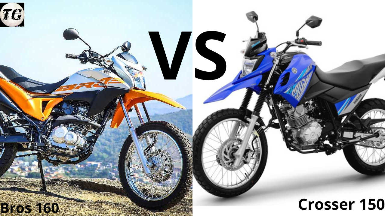 Honda Bros 160 vs Yamaha Crosser 150 TGMotos