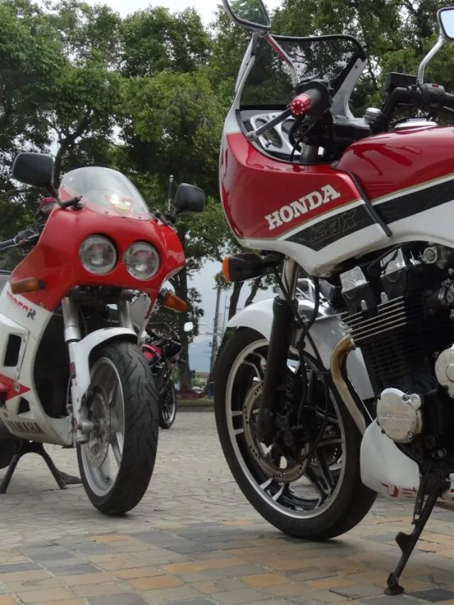 Honda CBX 750 vs Yamaha RD350