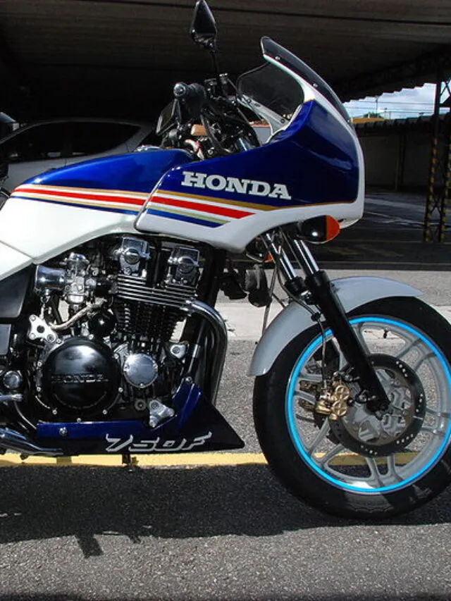 Honda CBX750 uma lenda do Brasil