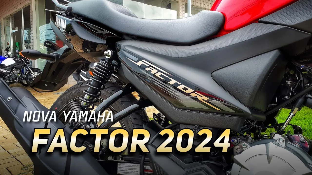 Vende-se a Nova Yamaha Factor 125 2024 Sem Entrada em 48 Parcelas: Opções de Financiamento com Bancos Yamaha