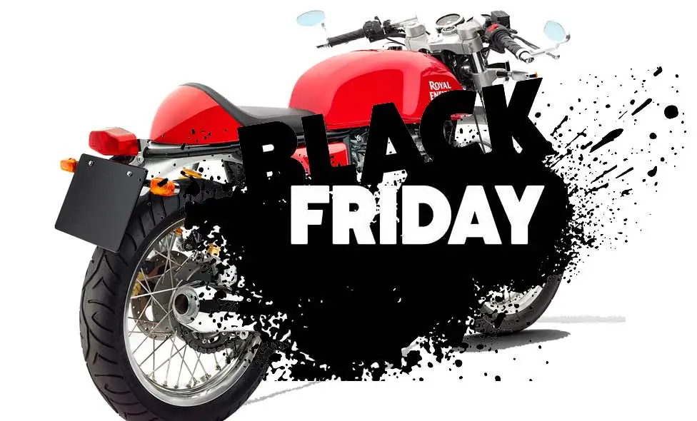 A Black Friday Chegou para as Motos