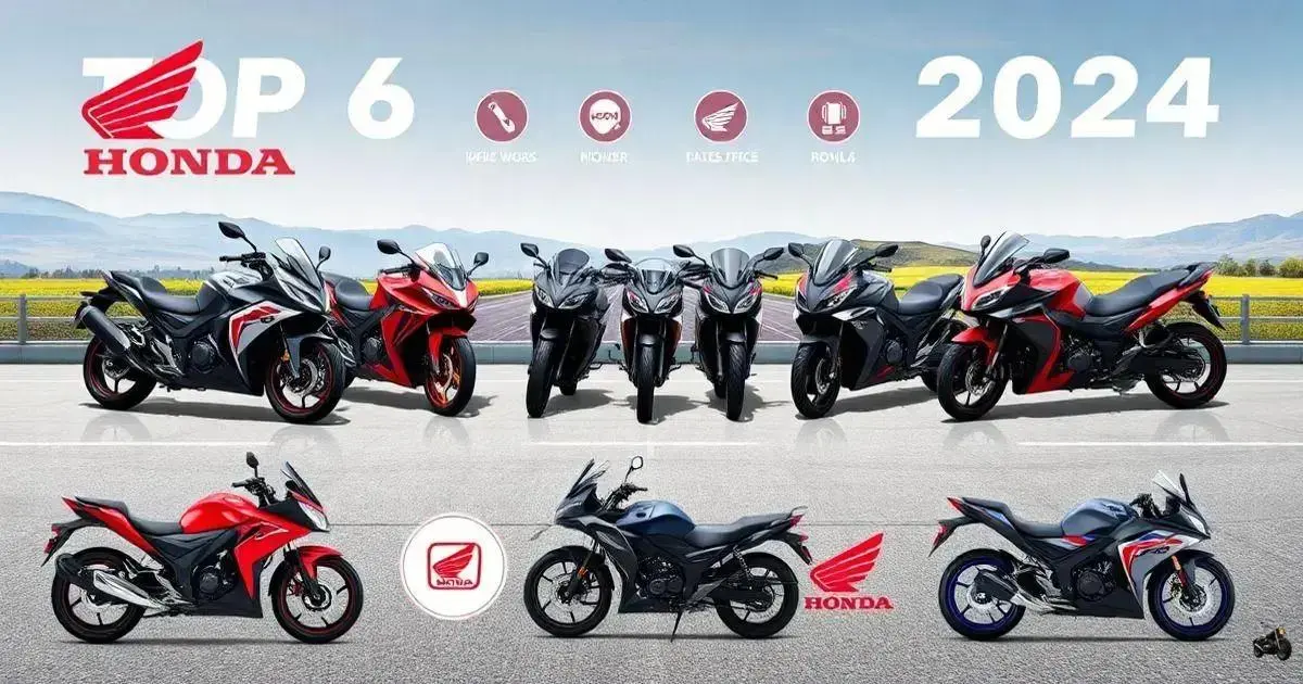 6 Melhores Modelos de Honda Moto para 2024