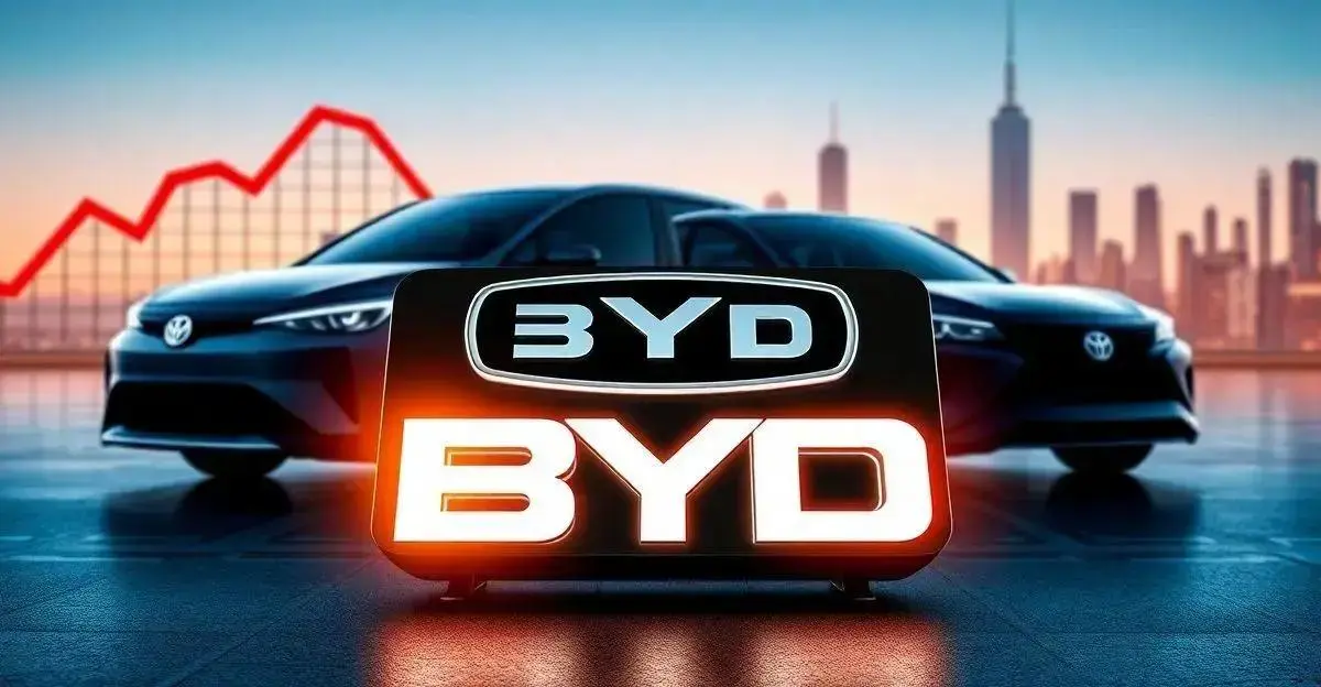 BYD Supera VW e Toyota em Vendas na China em Agosto