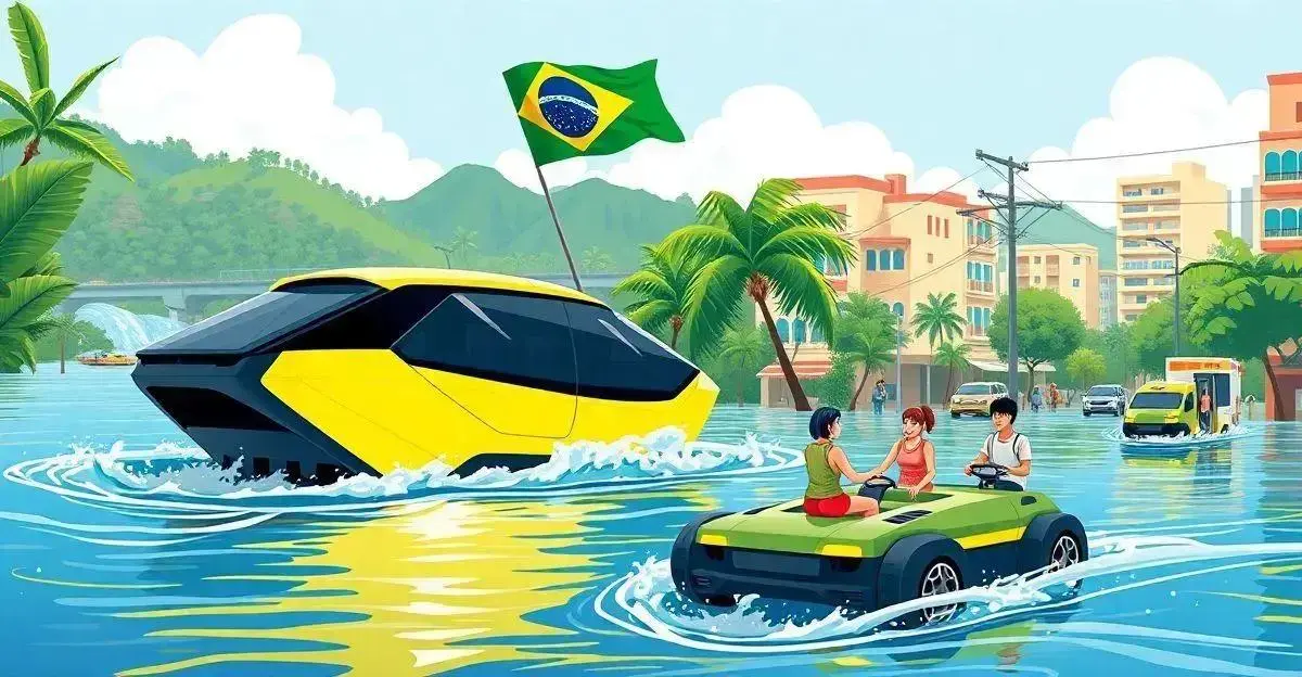 Carro Anfíbio: Proposta Inusitada no Brasil