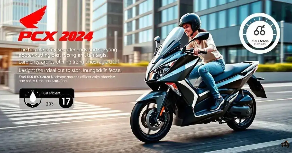 Descubra a Incrível Honda PCX: O Guia Completo para 2024