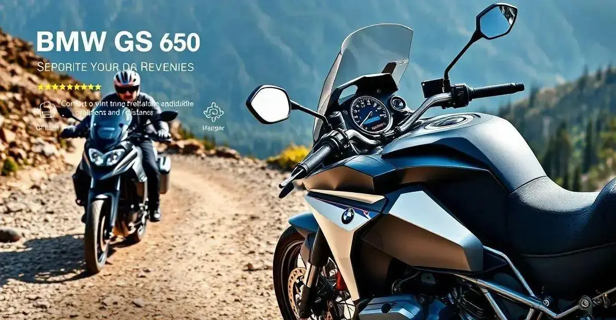 Descubra a Moto BMW GS 650: Aventura e Desempenho em Alto Nível