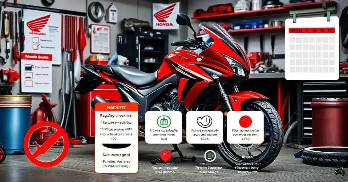 Guia Completo de Revisão de Honda Motos: O Que Você Precisa Saber