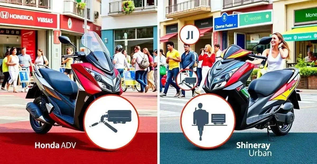 Honda ADV vs Shineray Urban: Descubra a Melhor Scooter