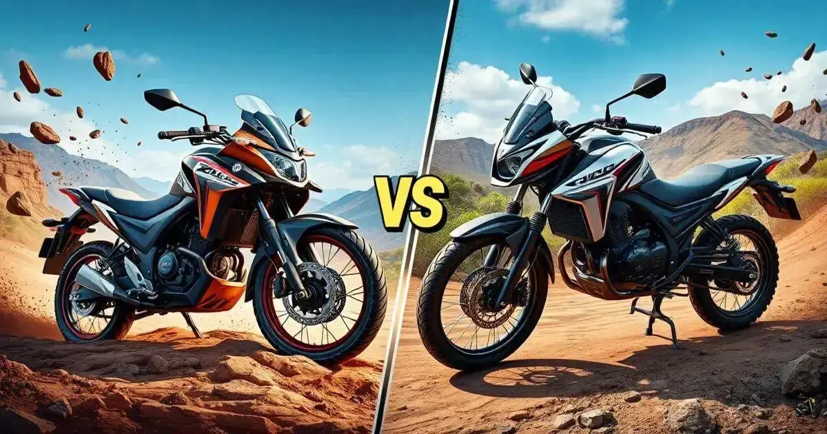 Honda Falcon Moto vs Yamaha: A Batalha das Trilhas