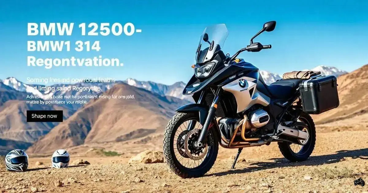 Moto BMW 1250: Explore as Aventuras em Alta Performance