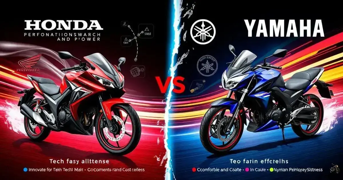 Moto Honda vs Yamaha: Descubra a Melhor Opção para Você