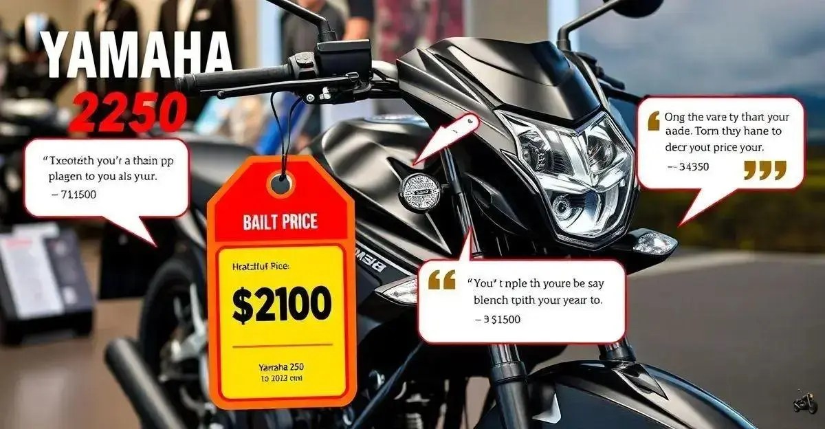 Moto Yamaha 250 Preço: Descubra o Modelo Ideal