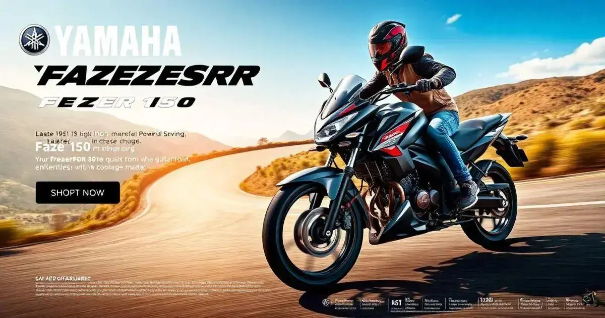 Moto Yamaha Fazer 150: Exploração e Desempenho Inovador