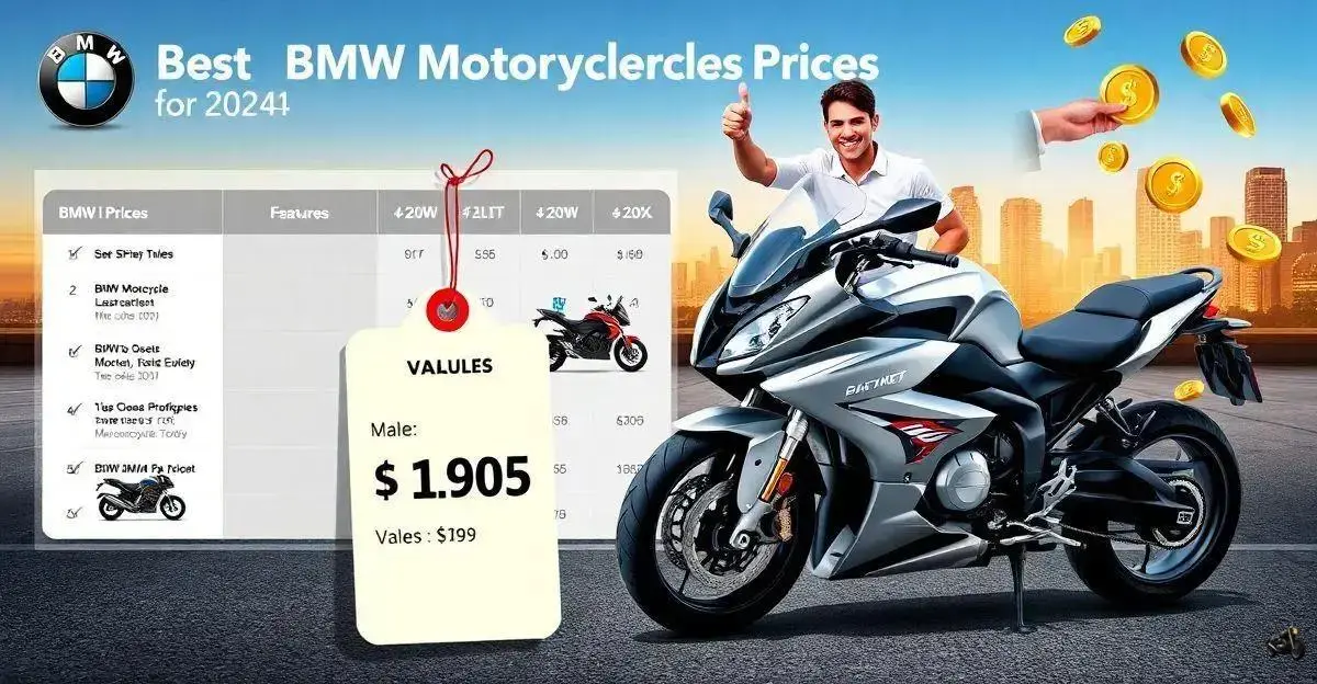 Os Melhores Valores de Motos BMW para 2024