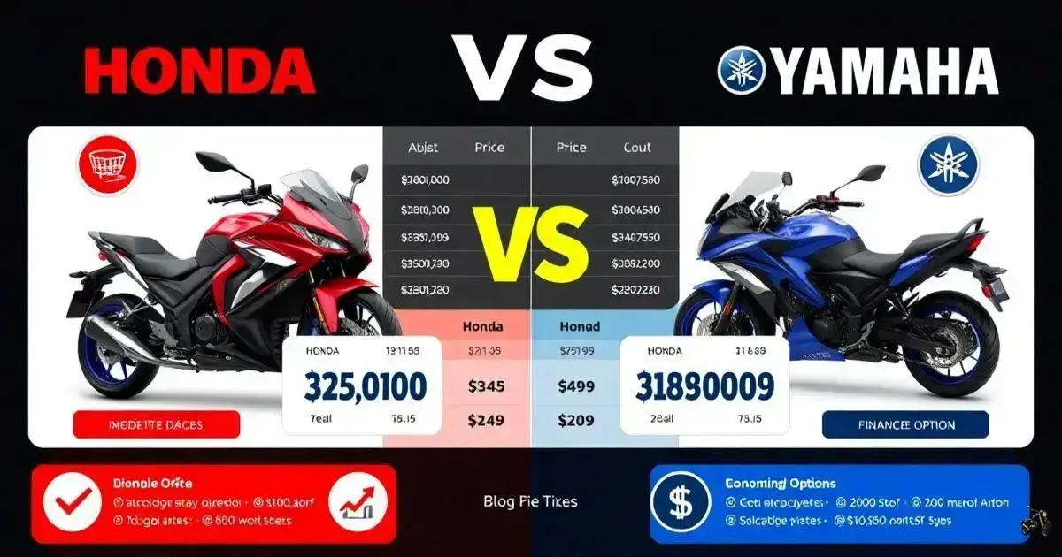 Preço Moto Honda Yamaha: As 6 Melhores Opções em 2024