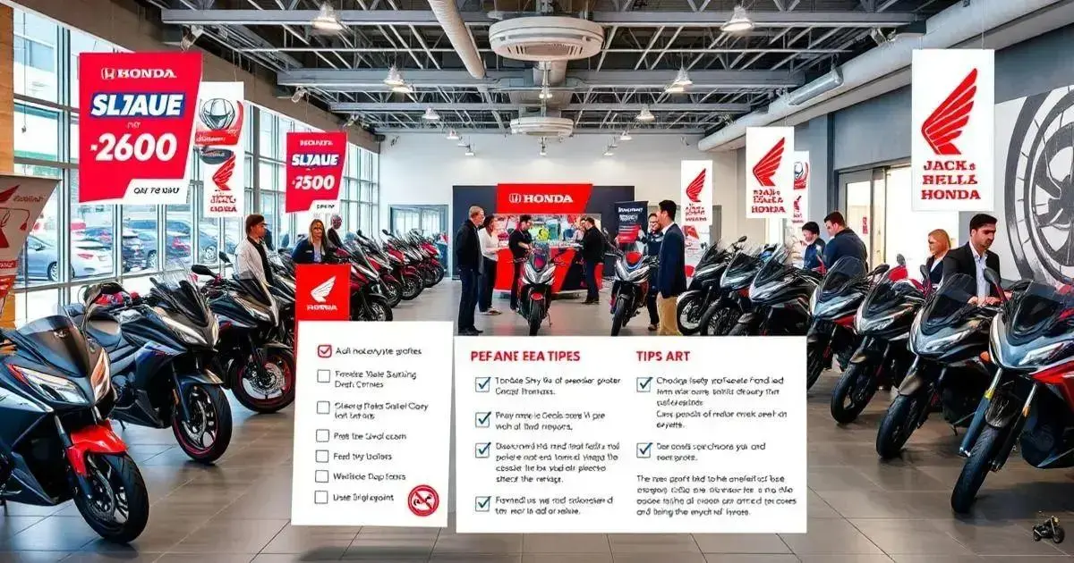 Promoções e Ofertas em Motos Honda