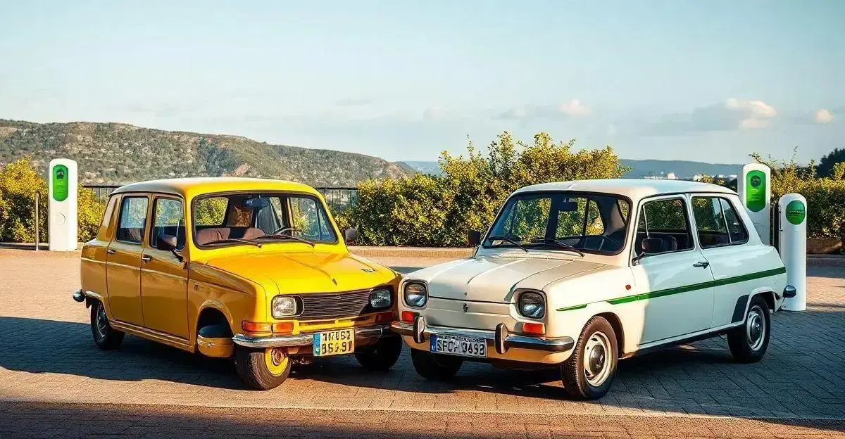 Renault 15 e 17: Retrospectiva e Futuro Elétrico