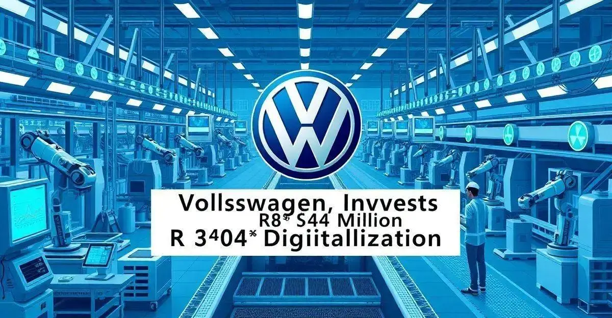 Volkswagen Investe R$ 304 Milhões em Digitalização de Fábricas